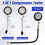 Compression Tester Kit for Gasoline Engines with DualScale Gauge and 8pcs Versatile Adapter Set 2
