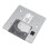 Piastra dell'ago MC250C 90C - 7,98,1 cm, trasparente 15