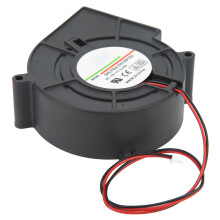 Turbo-Lüfter 4800U/min, 42,8 CFM, 62,4 mm H₂O, DC 12V 2,4A