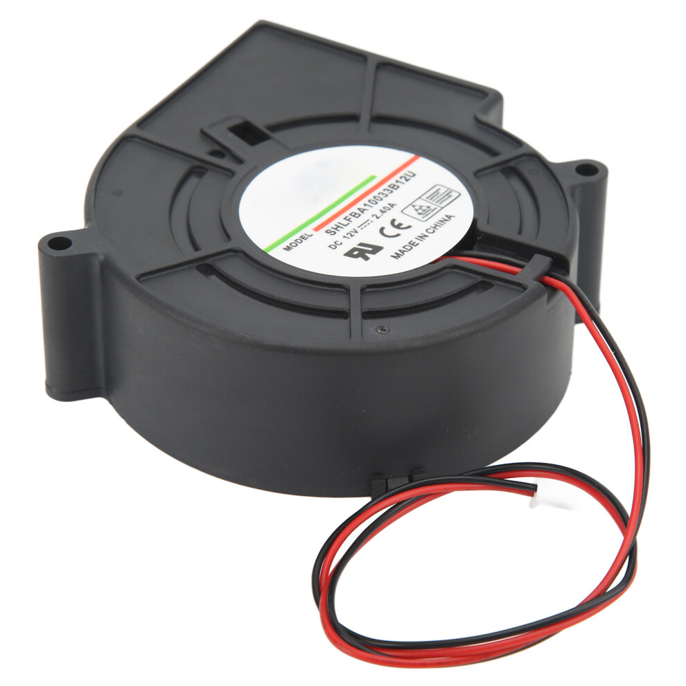 Turbo Blower Fan 97X97x33mm, 4800Rpm, 42.8Cfm, 12V, 2.4A 9481390455747