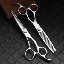 Professional Hair Cutting Scissors Set 6 Inch Stainless Steel Barber Shears with Ultra Sharp Blades
