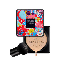 Mushroom Head Air Cushion Foundation BB Cream with Soft Elastic Sponge for All Skin Types, Assorted