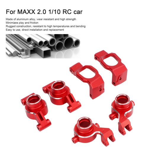 RC Lenkbecher Set für MAXX 2.0 1/10 rot
