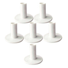 6pcs Rubber Golf Driving Range Practice Tee Holder Tees Divot Tool 38m