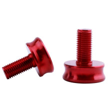 2 Pieces 7075 Aluminum Alloy Bike Bottom Bracket Waterproof Screws Red