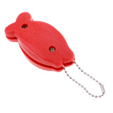 Fish Shape Dual Diamond Ice Hockey Skating Sharpener Maintenance Tool