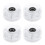 4Pack Quad Roller Skate Wheels with Bearings for Double Row Skateboard 1