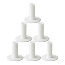 6pcs Rubber Golf Driving Range Practice Tee Holder Tees Divot Tool 60m