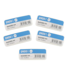 5 Pieces Name Badges, Employee Personized Name Tags, Employee ID Badge