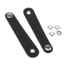 Accordion Bellows Strap Clasp PU Leather, Centre Distance Optional 10.