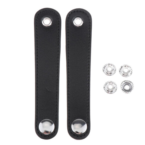 Accordion Bellows Strap Clasp PU Leather, Centre Distance Optional 12.