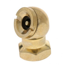 2xSolid Car Tyre Tire Inflation Nozzle Air Blow     Tip Accessory Zinc