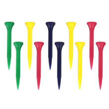 10 Count Golf Tee PE Plastic Golf Practice Training Aids Accessories 6