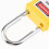 Safety Security Lockout Padlock Keyed Different Yellow 3