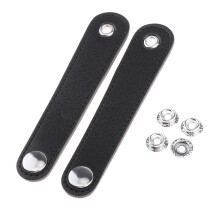Accordion Bellows Strap Clasp PU Leather, Centre Distance Optional 11.
