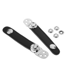 Black Accordion Bellows Straps with Metal Extension Film for Accordion