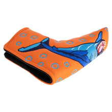 Golf Club Headcover Blade Putter Guard Head Cover Protect Sleeve Orang