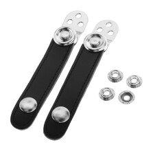 Black Accordion Bellows Straps with Metal Extension Film for Accordion
