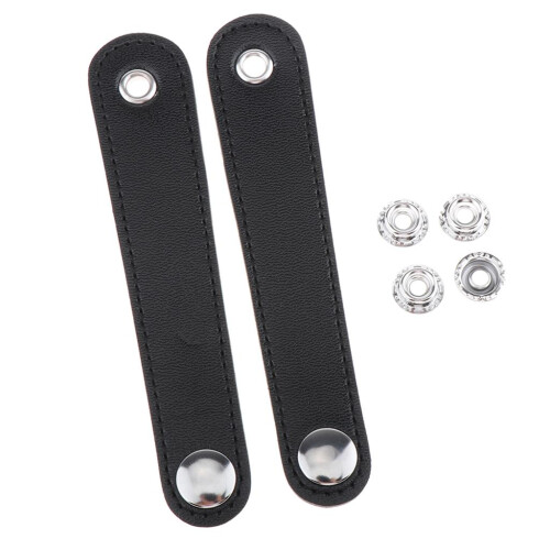 Accordion Bellows Strap Clasp PU Leather, Centre Distance Optional 12. 1