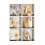 6pcs 13x13cm 3D Effect Anti Slip Waterproof Bathtub Sticker Shells 3
