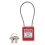 Safety Lockout Padlock Keyed Different 3.2mm Shackle  Red 1
