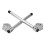 Motorcycle Aluminum Fork Tube Clip On Handlebar Modification Bracket 1