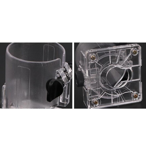 Woodworking Trimmer Router Clear Plastic Base Protective Base Thickene 2