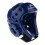 Boxing Cap Martial Arts Headgear Face Protector for KickBoxing L Blue 1