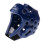 Boxing Cap Martial Arts Headgear Face Protector for KickBoxing L Blue 3