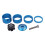 Bikes Headset Spacers Front Fork Washers for Stem 1-1/8" Blue 1