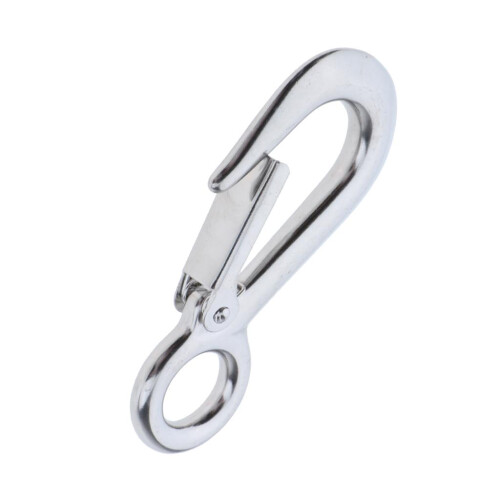 Heavy Duty Round Eye Lifting Snap Cargo Crane Hook 0.25T/0.75T Durable
