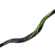 Aluminum Alloy Bicycle Handlebar Cycling Bike Riser Bar Black+Green
