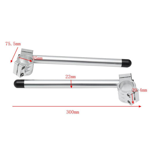 Motorcycle Aluminum Fork Tube Clip On Handlebar Modification Bracket 1
