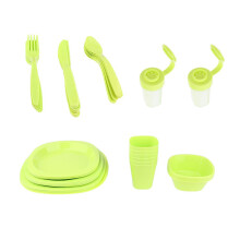 Plastic Cutlery Set Outdoor Camping Tableware Picnic BBQ Dinnerware Gr