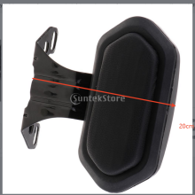 Driver Backrest Mount Universal for Motorcycle Black