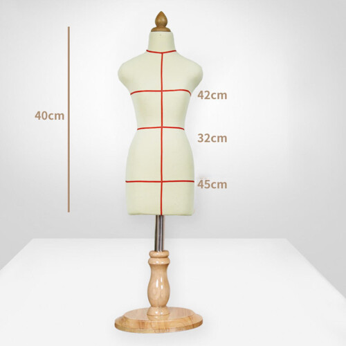 Mini Form Mannequin Tailor Mannequin Stand for Display Mini Dress Form 1