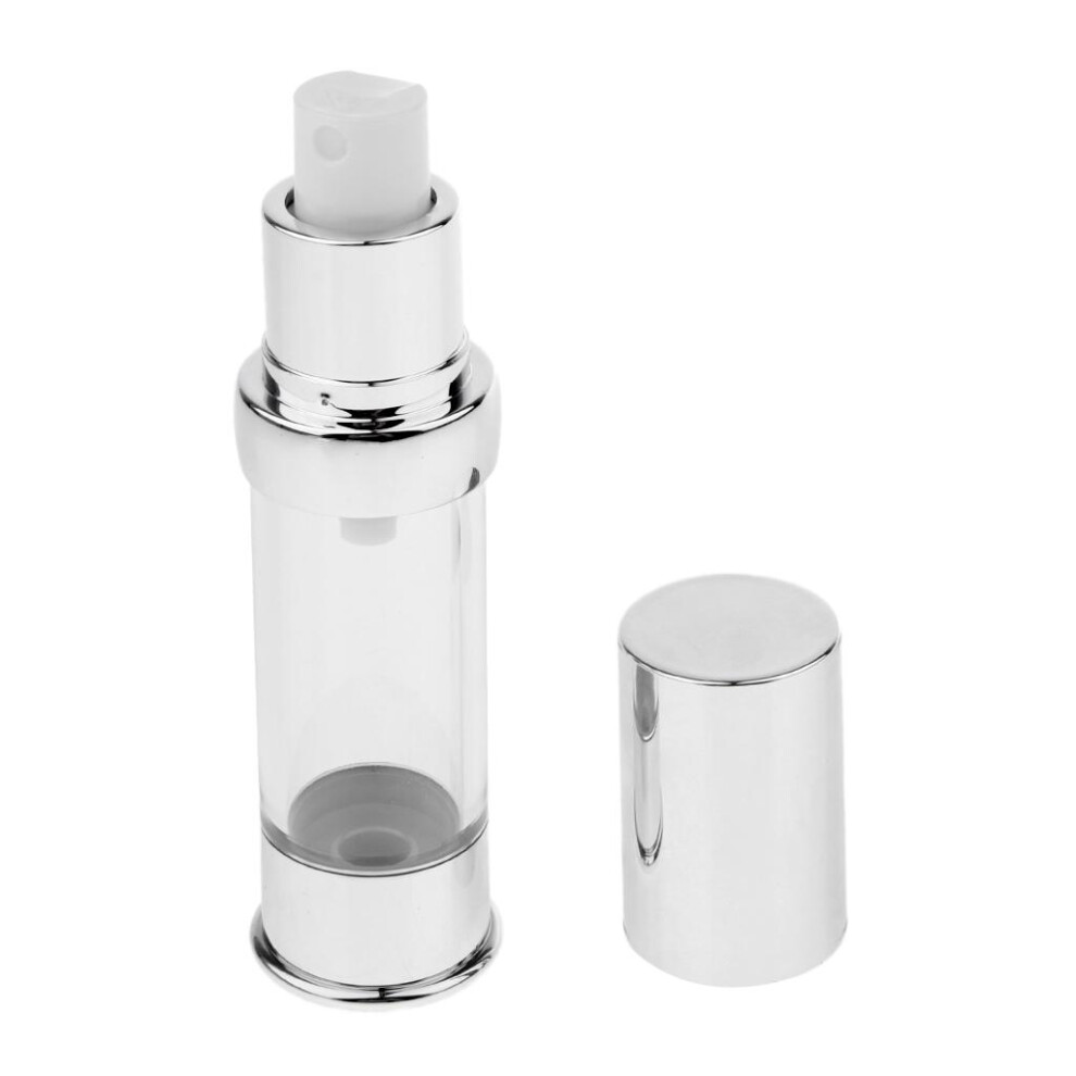 Sterile Airless Pump Bottle Refillable Cosmetic Lotion Serum Container
