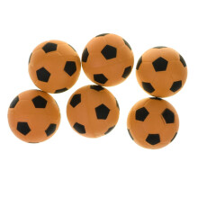 6 Pieces 2.4'' Mini EVA Football Sports Balls Kids Indoor Outdoor Toy