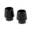 2pcs Plastic Golf Iron Ferrule for Taper Tip Iron Wedge Black 0.335 2