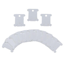 120x Plastic Thread Ribbon Holder Organizer Spools Sewing Accessories