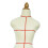 Mini Form Mannequin Tailor Mannequin Stand for Display Mini Dress Form 3