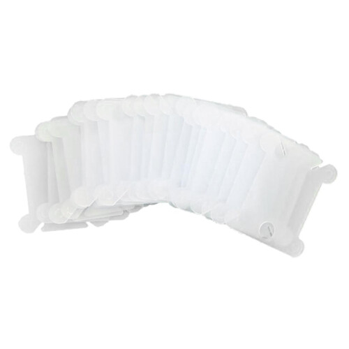 120x Plastic Thread Ribbon Holder Organizer Spools Sewing Accessories 2
