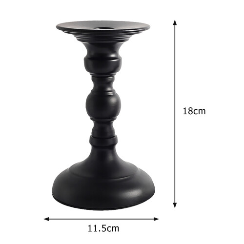 Pillar Candle Holder Decorative for Wedding Candlelight Dinner Home Bl 1