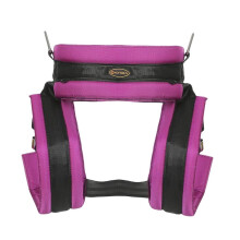Nylon Bungee Trampoline Harness Protected Safety Belt for Kids Purple