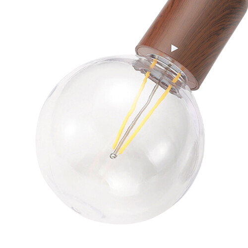 Pull Cord Light Portable Hanging Bulb Tent Camping Lamp Battery Operat 2