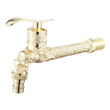 Wall Mount Zinc Alloy Water Tap Outdoor Garden Spigot Kitchen Hotel De