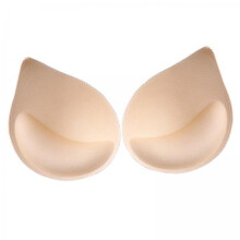 2x1 Pair Bra Insert Pads Enhancer Removable Breathable Sports Bikini