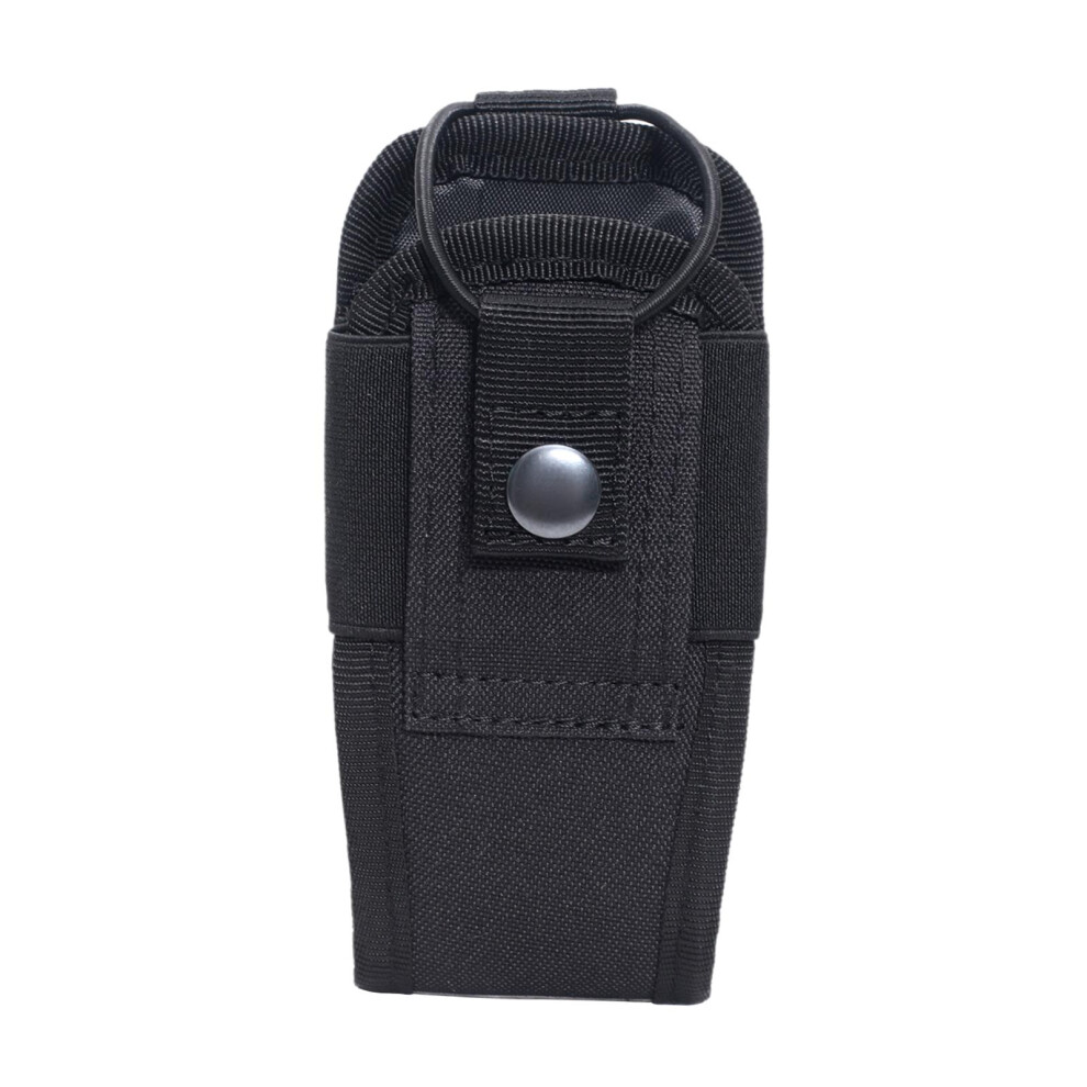 Molle Radio Walkie Talkie Holder Bag Magazine Pouch Holster Case Black 6902696310866