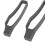 Silicone Bike Chain Guard Anti-Drop Adjustable Guide Protective grey 3