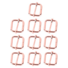 10pcs Buckle Adjustable Quick Release Replacement Clips 20x20mm Rose